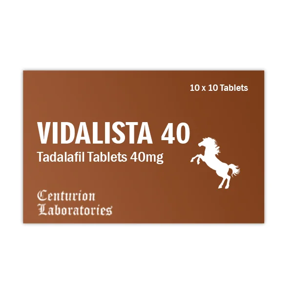 Vidalista 40 Tadalafil Tablets